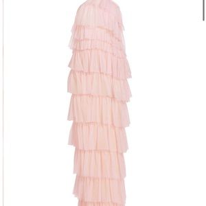 The Bar Henri Tiered Ruffle Gown 2 - Pink